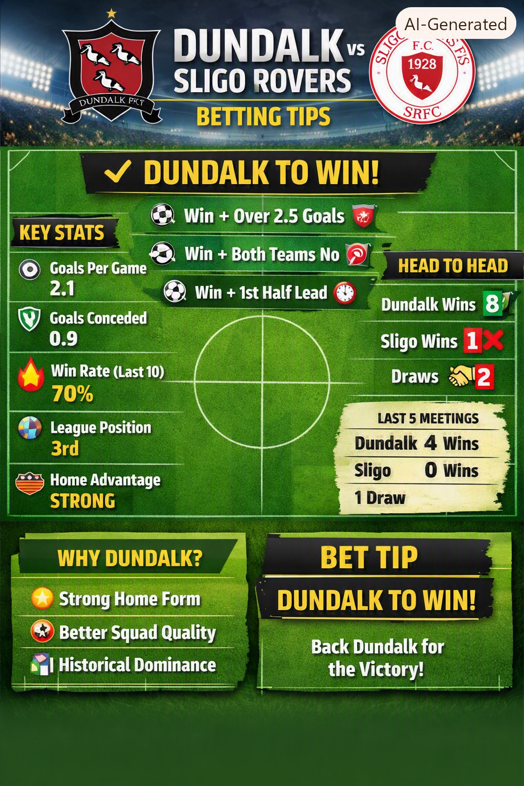 Ireland soccer betting tips